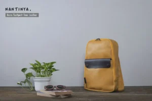 Nantinya_Accra Backpack Faux Leather_Front