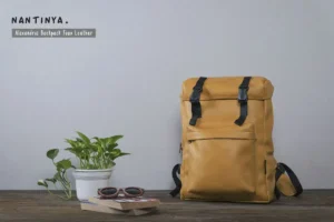 Nantinya_Alexandria Backpack Faux Leather_Front